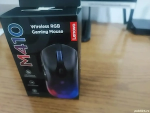mouse Gaming Lenovo Legion M410 RGB 16000 dpi încărcare usb