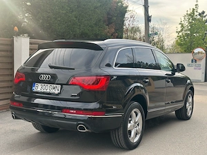 Audi Q7   2015 7 Fabricatie  7 Locuri  Panorama   3.0TDI 245cp  Full Chrome  Piele Navigatie  Servic - imagine 4