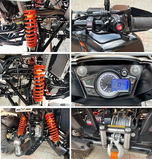 Atv Acces Motor Shade XTreme 650cc 4x4 2022 EFI   IRS   Face-Lift   Long   1453 km Recent adus  - imagine 5