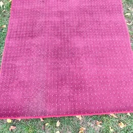 Covor mocheta bordo grena 180x160 cm