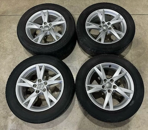 Jante aliaj originale Skoda,Audi,Vw 17” + anvelope iarnă Continental – aproape noi
