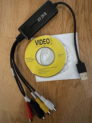 Placa captura audio video cu transfer din Analog in Digital