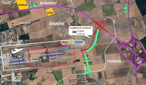 Teren intravilan 16500 mp Balotesti  apropiere Therme si A0 - imagine 5