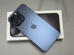 Vând Iphone 15 ProMax 256GB Blue Titanium