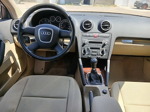 Audi A3 an 2006 diesel 2.0 tdi euro 4 klimatronic 140 cai  - imagine 9
