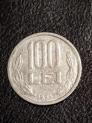 vind moneda 100 lei 
