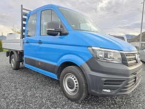 VW Crafter 140 CP, doka 6 loc, bena 2,7 m. 2019,  - imagine 3