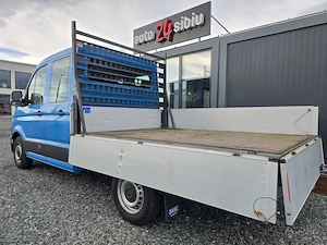 VW Crafter 140 CP, doka 6 loc, bena 2,7 m. 2019,  - imagine 8