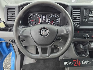 VW Crafter 140 CP, doka 6 loc, bena 2,7 m. 2019,  - imagine 11