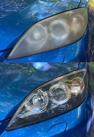 Polish faruri + sigilare cu polimer UV - imagine 2