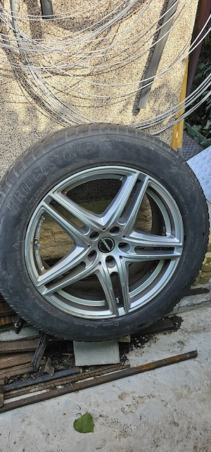 Jante BORBET R18 5x112 ET30 + senzori OEM BMW + anvelope iarnă Bridgestone – X3 X4 Q5 GLC - imagine 5