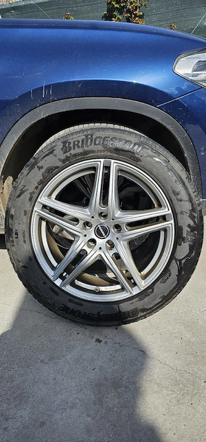 Jante BORBET R18 5x112 ET30 + senzori OEM BMW + anvelope iarnă Bridgestone – X3 X4 Q5 GLC - imagine 3