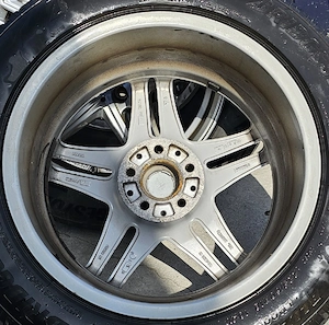 Jante BORBET R18 5x112 ET30 + senzori OEM BMW + anvelope iarnă Bridgestone – X3 X4 Q5 GLC - imagine 2