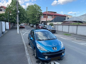 Peugeot 207 cutie automata japoneza si cu padele la volan
