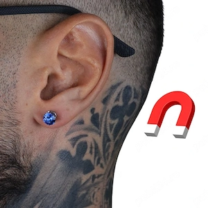 Cercei Magnetici Unisex - cercei cu magnet - otel inoxidabil ( nu pandora nu swarovski nu teilor )