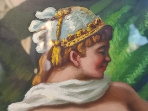 Tablou Cadâna și odalisca 