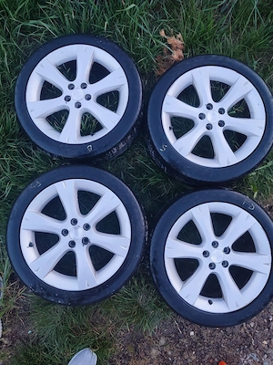 Jante 17 5x100, roti continental 215/45/17 Subaru Legacy - imagine 7