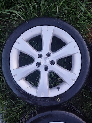 Jante 17 5x100, roti continental 215/45/17 Subaru Legacy - imagine 6