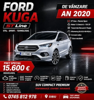 Ford Kuga ST Line 2020. Buy Back. 