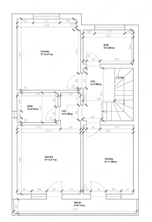 Casă 5 camere | Beci+P+E+M | Dezmir, str. Cl șca | 215.000 EUR | Clasa energetică B - imagine 2