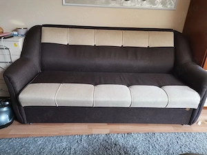 Canapea extensibila cu lada 