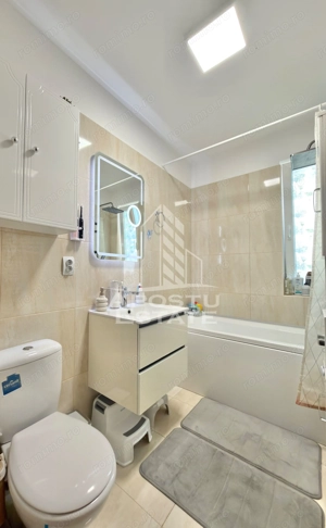 Apartament cu 3 camere decomandat, complet mobilat la parter in Giroc. - imagine 15