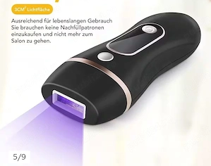 Dispozitiv de îndepărtare epilator a părului IPL - imagine 4