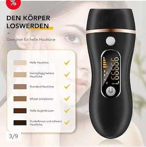 Dispozitiv de îndepărtare epilator a părului IPL - imagine 2