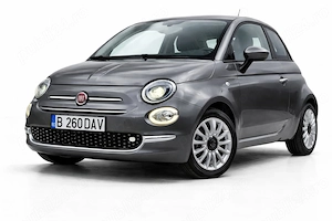  Fiat 500, Automat, 2016, motor 0.9 benzină, 85CP, Euro 6,Gri