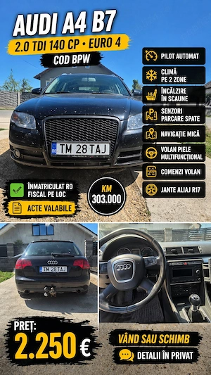 Audi A4 B7 2.0 Tdi