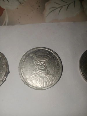 vind 2 monede 100Lei 1moneda 5 marci - imagine 5