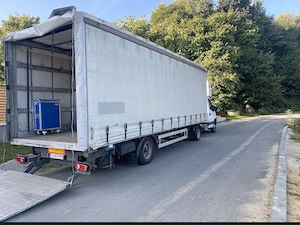 Vand mini tir ansamblu camion cu semiremorca iveco - imagine 2