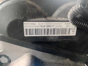 motor vw golf 7 1.2 tsi cjza complet cu toate anexele - imagine 4