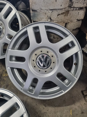 Jante R16 Aliaj 5x100 Vw Golf 4 Bora 6.5J ET 42 Montaj inclus.  - imagine 3