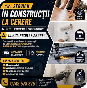Servicii constructii