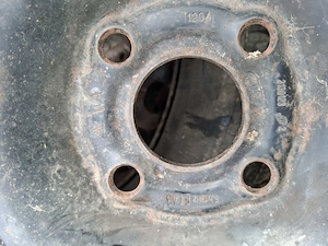 Anvelope cu jante 155/80 R13 - imagine 3