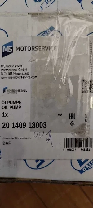 Pompa ulei DAF XF EURO 6 noua marca BF - imagine 4