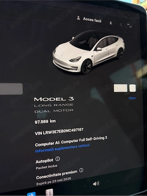 Tesla Model 3 Long Range Dual Motor 2022 - imagine 5