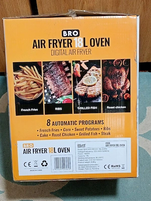 Vand friteuza aer cald 1800w folosit de 2 ori