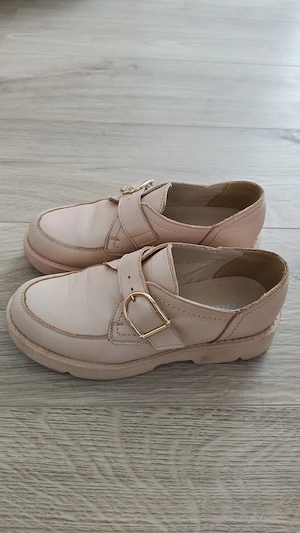 Pantofi eleganti din piele Marelbo fete (6-7 ani)