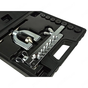Aparat pentru bercuit conducte frana, 5/6/8/10mm, 1/4", 1/2", 10 piese, cutie plastic,nou - imagine 2