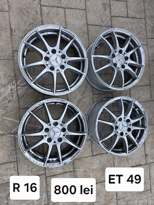 Set 4 jante Mercedes 5x112 R 16