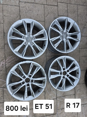 Set 4 jante aliaj AUDI 5X112 17 INCH