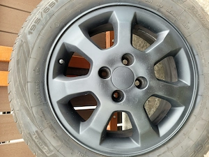 Vând jante de aliaj 4 prezoane cu anvelope de  vară 195/65 R15 - imagine 5