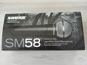 Microfon profesional,marca Shure SM 58,nou
