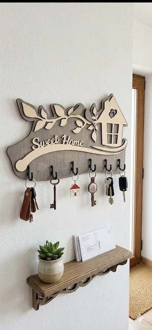 Suport pentru chei 'Sweet Home'