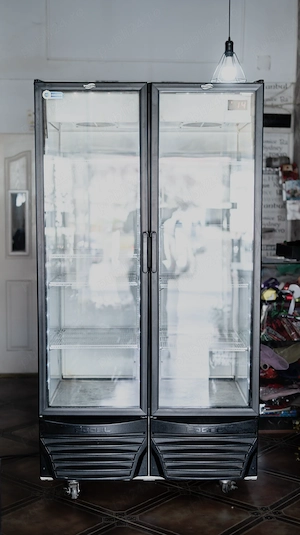 Vand vitrina frigorifică Fogel Dubla dimensiune 110x75x210cm - imagine 2