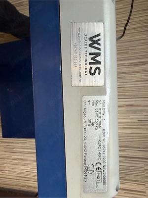 Cântar platformă Dini Argeo PBX150 + indicator DFWL-1 150 kg   aproape NOU!