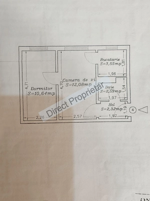 Apartament 2 camere - Tomis Nord - proprietar - Comision 0 - imagine 10