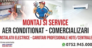 Montaj ( Instalare ) Aer Conditionat , Freon , Garantie AGFR , Igienizare , Comercializare 